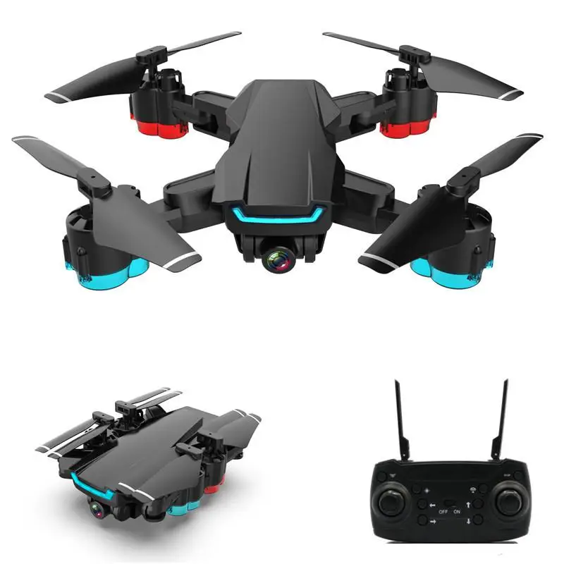 Дрон XD101 1080P WiFi FPV Дрон высота сохраняет однокнопочный возврат к квадрокоптеру Радиоуправляемый вертолет Дрон - Цвет: no camera 3 battery