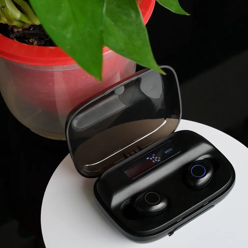 T20S 5 0 Wireless Sports Headphones Binaural High Capacity Headphones Bilateral Stereo Clear Sound Quality Headset