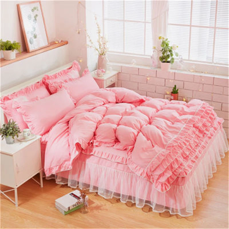 Parure De Lit Pottery Barn Gemma Ikat – Couette Complète/queen Rose (neuf)