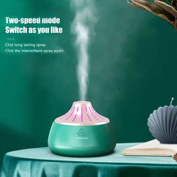 

New face spray ultrasonic mini air humidifier 200ML fragrance ethereal oil diffuser for home car USB Fogger fog maker with LED