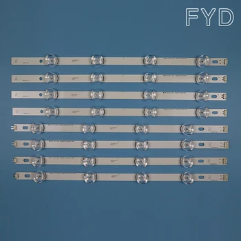 

8 pieces/set New LED Strip For LG 40'' TV 40LF630V 40LF5750 INNOTEK 40 DRT4.0 DRT 4.0 3.0 40 inch A B SVL400 6916L-0885A 0884A
