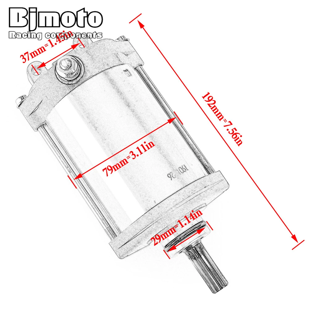 Starter Motor For Suzuki GSX1300R GSX1300RZ Hayabusa 1300 Limited Edition Anniversary 2003 GSX 1300R 1300RZ 1300 R RZ
