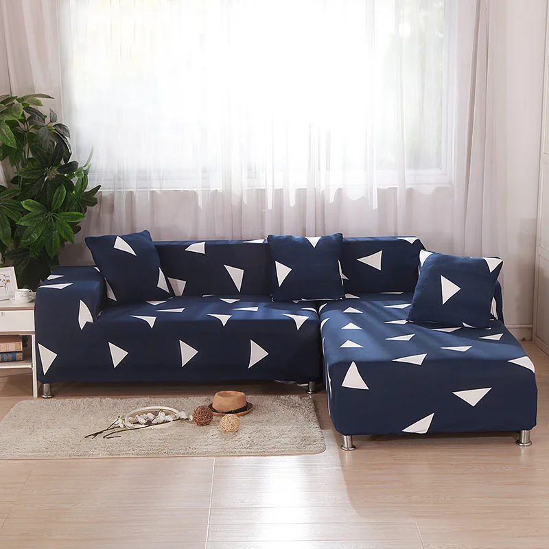 

Home Universal Slipcovers Sectional Elastic Stretch Sofa Cover for Living Room Furniture Couch Cover Shape Single/Two/Three Seat