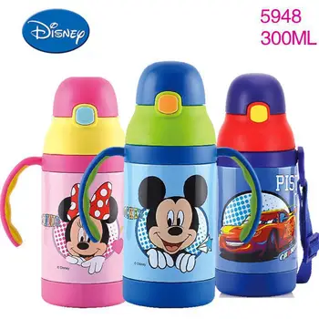 

Original Children Disney Wholesale Student Mickey Cartoon Handle Double Kids Cup Baby Cup Baby Drinking Cup GX-5948