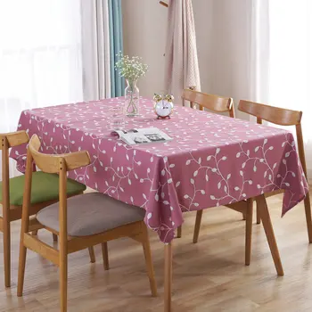 

Tablecloths Flower Pattern Tablecloth Cotton Wedding Home Decoration Rectangle Table Cover Table Cloth Furniture Cover