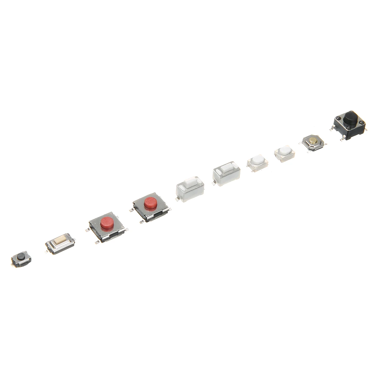 200 шт. Новый микропереключатель 10 типов дистанционного управления SMD SMT