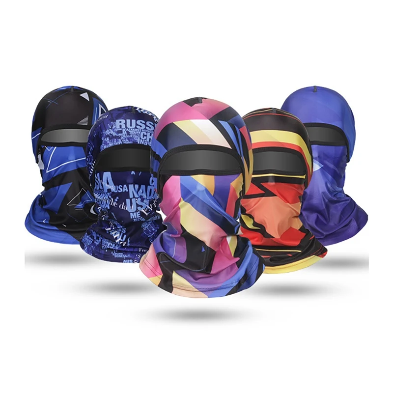 

Cycling Face Mask Balaclava Anti-sweat Women Men Lightweight Quick Drying Polyester Spandex Scarf Headwear Cycling Equipment