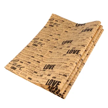 

1 Pack of 50 PCS Practical DIY Wrapping Paper Kraft Wrapping Paper Wrapping Paper for Wrapping Use