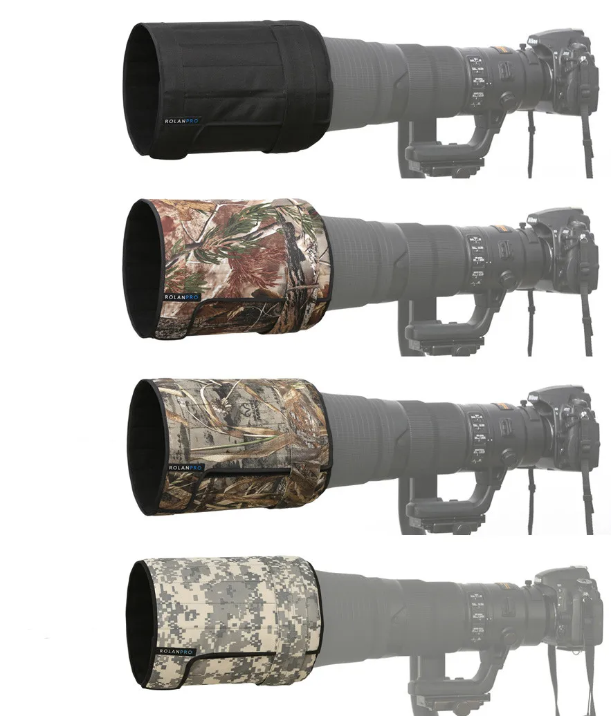 Линзы rolanpro бленда телеобъектив складная бленда для Nikon AF-S 200-500 мм f/5.6E ED VR объектив для Nikon SLR камера объектив дождевик