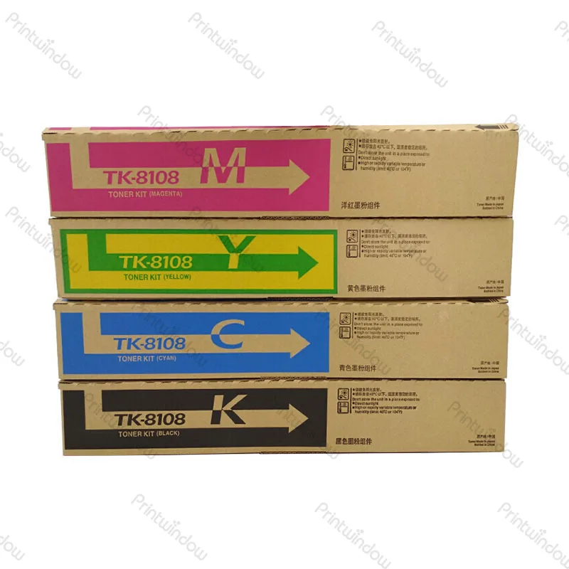 1 комплект 4 шт. CMYK TK8108 TK-8108 тонер-картридж для Kyocera M8024ci M8025ci 8026ci DN M 8024 8025 8026