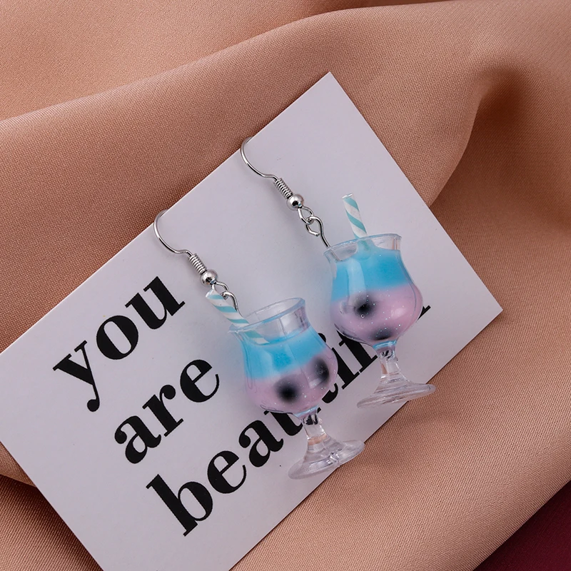 Woman Ice Cream Earrings Korean Fashion