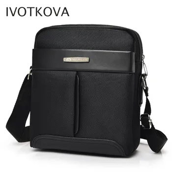 

IVOTKOVA Messenger Bag Men Handbag Top Quality Male Shoulder Bags Brand Men Crossbody Bags bolso hombre
