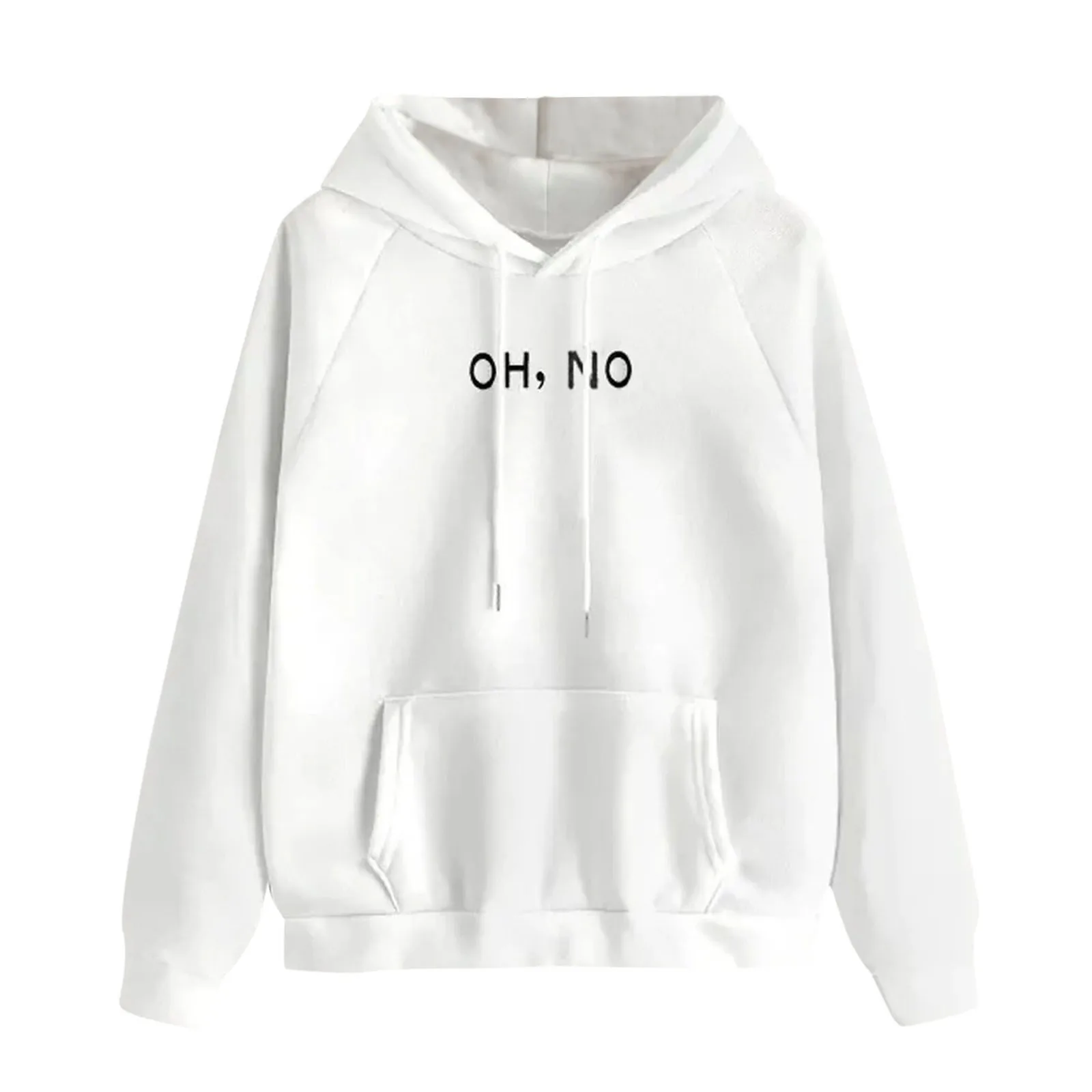 FREE OSTRICH Women Casual Winter Hoodie With Letter Pattern Loose Warm Pullover Dropshipping Free Shipping Man Woman Leisure | Женская