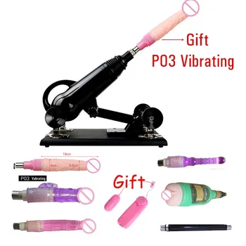 Sex Machine Adjustable Position Basic Portable Thrusting Dildo Machine Sex Toy, Additional Suction Cup Adapter and Attachments 2