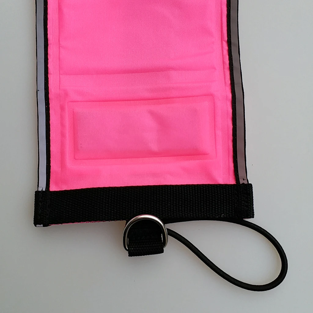 Scuba Diving Surface Marker Buoy Signal Tube Oral and Standard BC Hose Inflator, Cute Dolphin Design Multiple Colors & Sizes