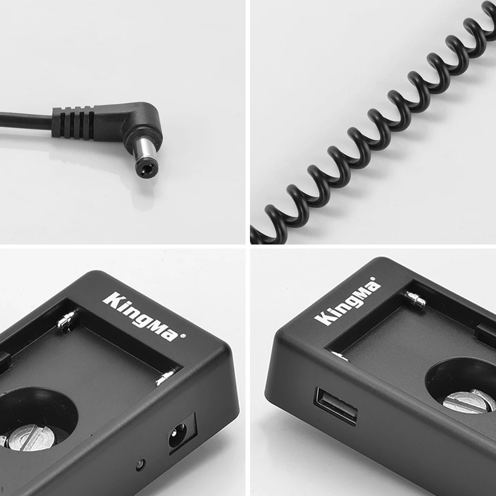 Bateria Manequim com Np-f Placa Adaptadora de Bateria Sony Zv-e10 A7m2 A7ii A7s A7r A7rii A6000 A6300 A6400 A6500 Kingma-np-fw50 - Image 6