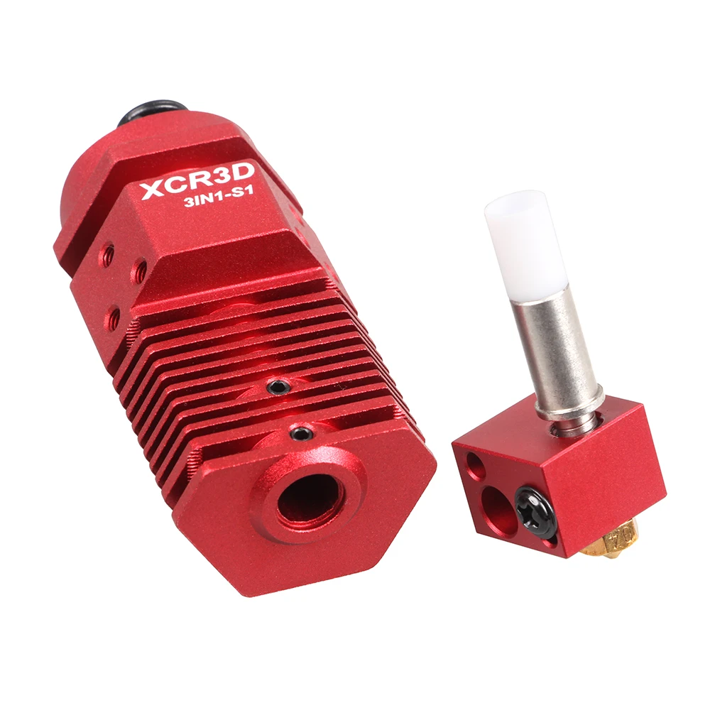 XCR3D 3D Printer Part hotend 3IN1 S1 Hot end 3 in 1 print head Color 0 5