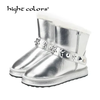 

High quality women boots 2020 new arrivals waterproof thick fur winter shoes slip-resistant women platform snow boot Sr2-23