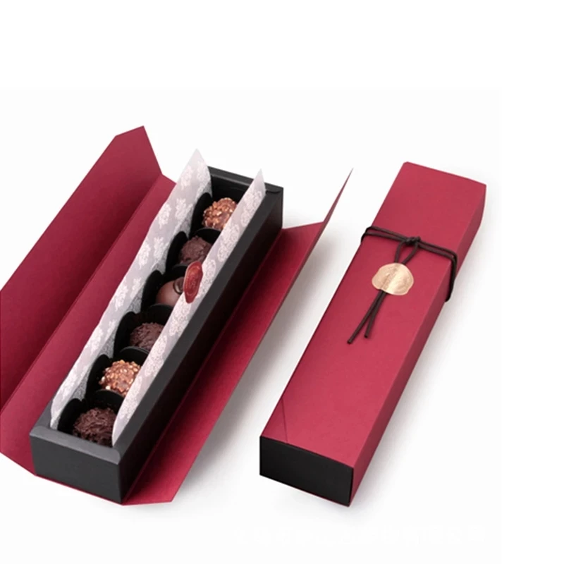 50 Stück/Los Weiße und Schwarze Ferrero Schokoladenverpackungen Hochzeit Festival Dekorative Box Schokoladenverpackung Süßigkeiten-Geschenk und Gastgeschenke – Detail 5