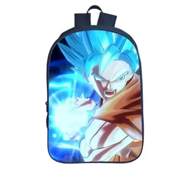 

New Dragon Ball Z Super Saiyan Backpack Children Kids Backpack Super Saiyan Kindergarten Bag Children Cute School Backpack