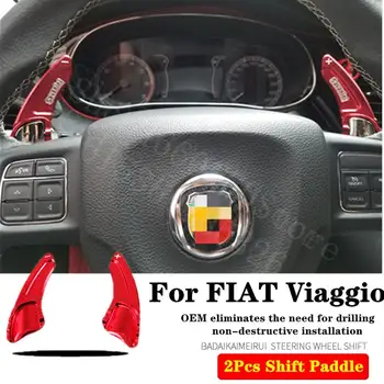 

For Fiat Viaggio Ottimo 2011-2020 2pcs Original mold Steering Wheel Aluminum Shift Paddle Shift Extend Shifter