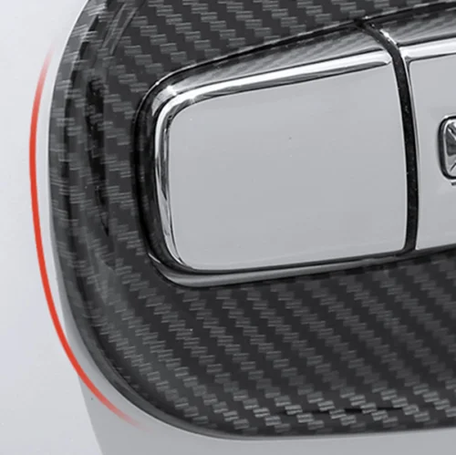 Подходит для Nissan Rogue X-Trail- углеродное волокно стиль наружная дверная крышка чаши отделка 4 шт