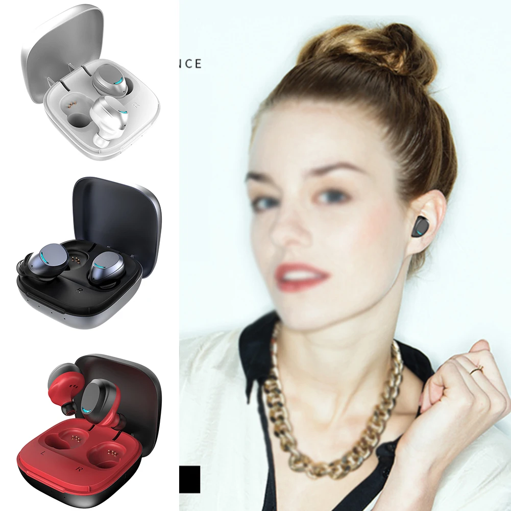 Шумоподавление HIFI Bluetooth 5,0 сенсорное управление в ухо мини-подарок автомобильный стерео Универсальный дыхательный свет TWS беспроводные наушники