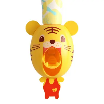 

Creative Lazy Automatic Toothpaste Cute Cartoon Children Squeeze Toothpaste Toothbrush Holder Toiletries Set