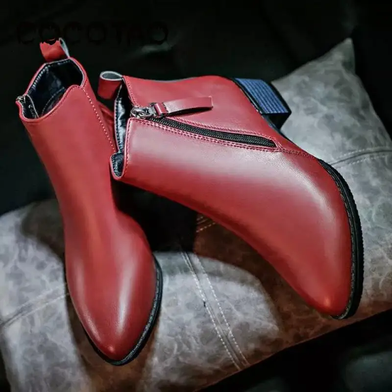 

With Thick With Martin In 2019 Autumn And Winter Boots Side Zippers Han Edition British Female Boots Joker Motorcycle Boots25