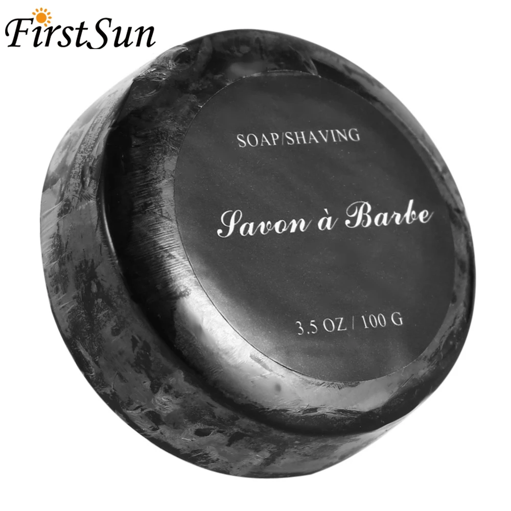 Men’s Shaving Cream Mustache Shaving Soap Foaming Cream Soap Facial Care Beard Shaving Soap for Razor Barber Salon Tool Soap