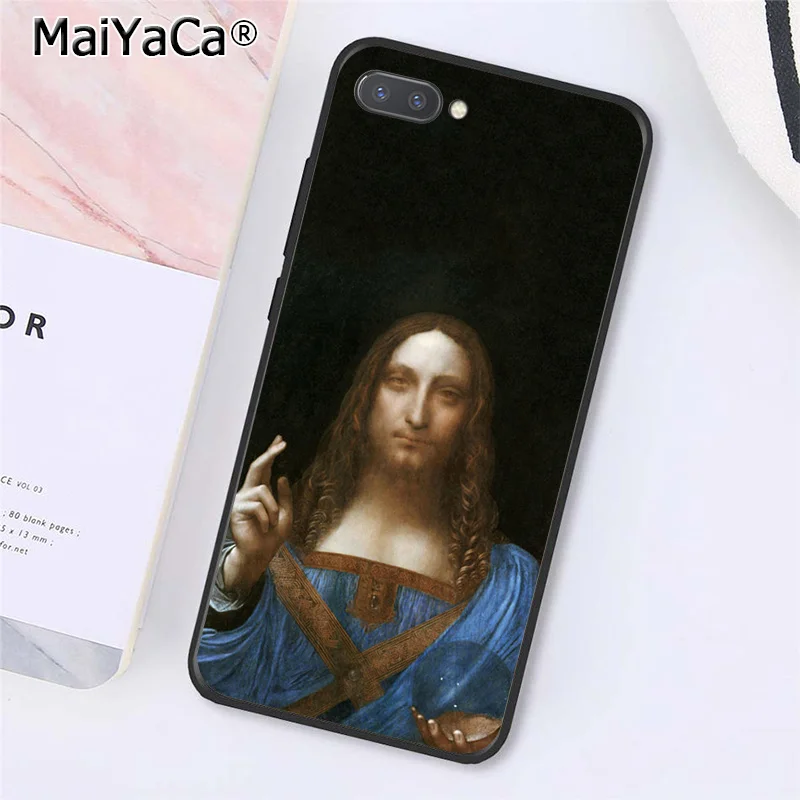 Чехол для телефона MaiYaCa Leonardo da Vinci Mona Lisa Pat Cat Art paint для huawei Honor 8X9 10 20 Lite Honor 7A 7C Honor10i View 20