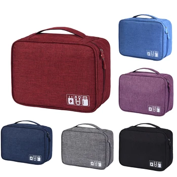 

Travel Digital bag storage bag multi-function data cable storage bag mobile power headset storage box tool Organizer