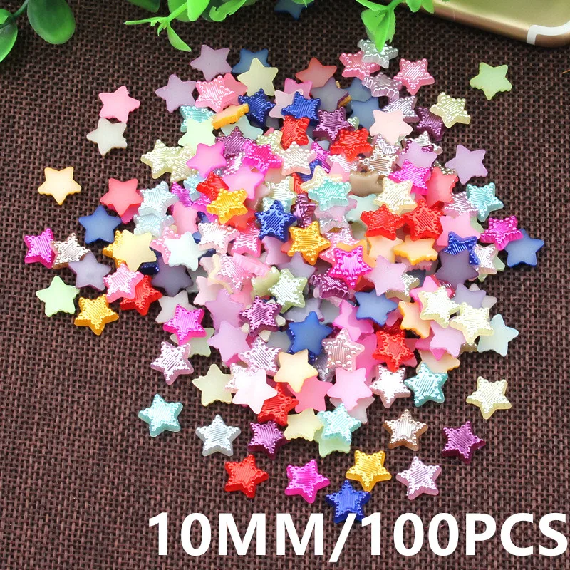 100 шт./лот, 4-20 мм, полукруглый жемчуг, морской бант, роза, стразы, плоская задняя сторона, жемчуг, бисер, свободные бусины, драгоценный камень, звезда, сердце, ABS, плоская задняя сторона - Цвет: 27
