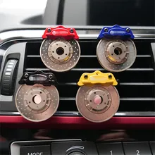 Мини-дискотеки de freio de carro modelo de Carro Духи Оригинальные Condicionador de Ar de ventilaão Do Carro духи Ambienta