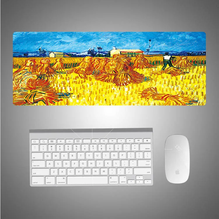 02Style 30-80-0.15cm Коврик для компьютерной мыши натуральный резиновый игровой геймерский коврик для мыши Grande коврик 30*80 см большая клавиатура компьютер ноутбук Рисованные подложки для мыши - Цвет: 02Style 30-80-0.15cm