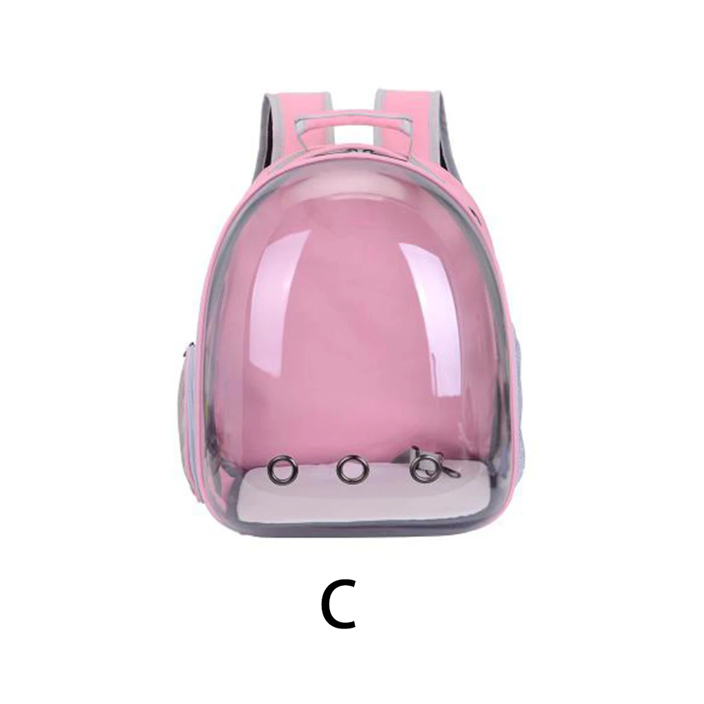 pink Сумка для собак и кошек, дорожная сумка для кошек, переноска для домашних животных, двойная сумка для переноски через плечо, космическая капсула, рюкзак для кошек, сумка для маленьких питомцев, сумка для переноски - Цвет: pink