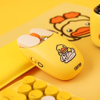 

YouPin LOFREE B.Duck Bluetooth Wireless Mouse Dual Mode Connection Multi-system Compatible Mac Windows Portable