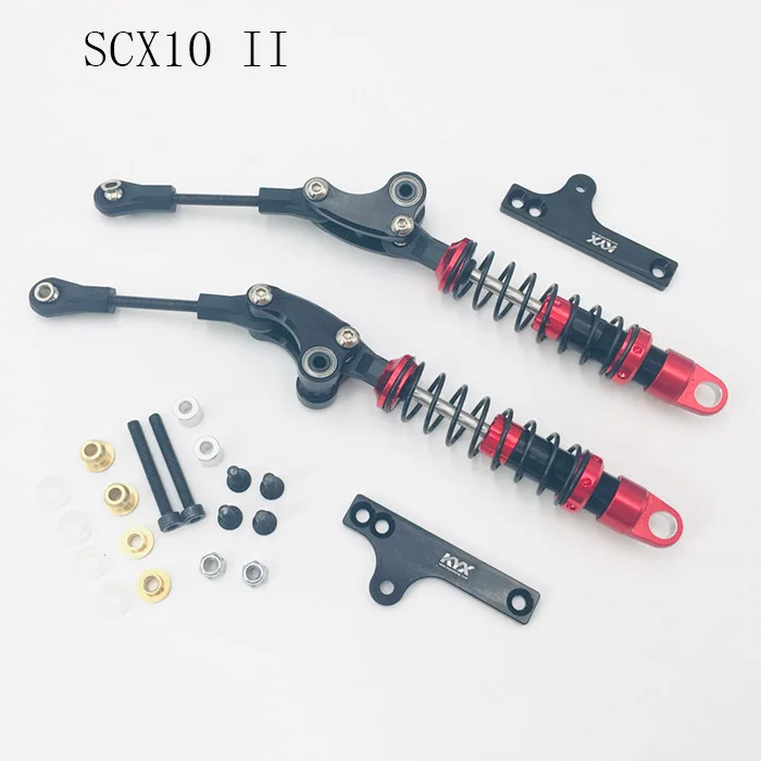 Najtaniej KYX wyścigi metalowy amortyzator zestaw Upgrade części dla gąsienica RC samochód Axial SCX10 II 90046 Traxxas TRX 4 TRX4