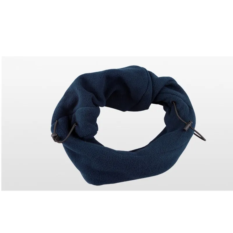 Thermal Fleece Balaclava Hat Hooded Neck Warmer Cycling Face Mask Outdoor Winter Sport Face Mask for Men Cycling Masked cap