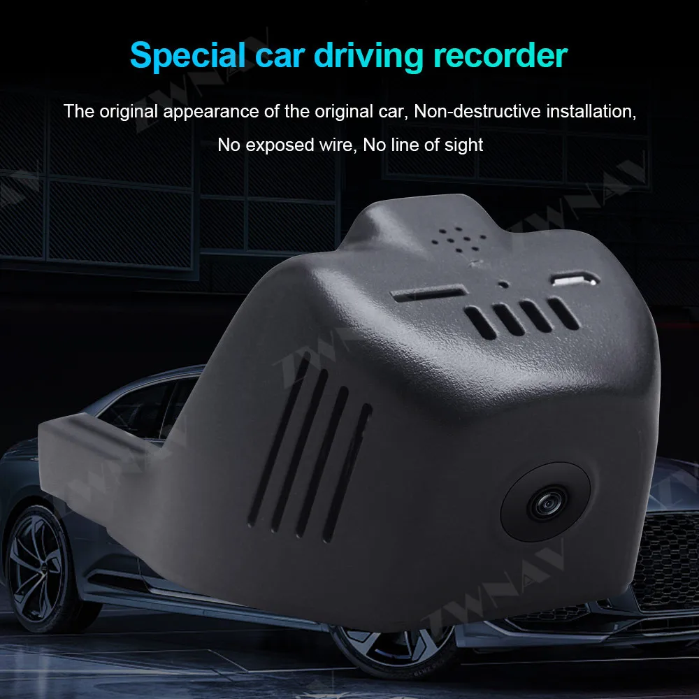 Скрытый HD рекордер для вождения, предназначенный для Lexus/Toyota/Honda/Mazda, универсальная версия DVR, видеорегистратор, автомобильная фронтальная камера, Wi-Fi