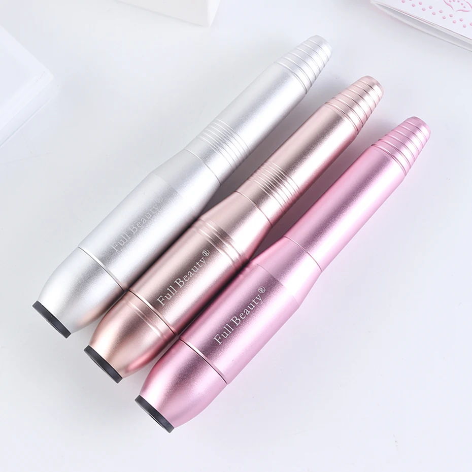 

Manicure Machine Electric Nail Drill Handpiece Mill Cutter Diamond Pedicure Pen for Nail Art Drill Bits File Tools CHMT01-05