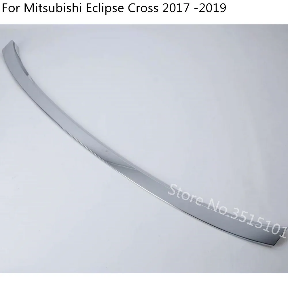 Для Mitsubishi Eclipse Cross автомобильный Стайлинг ABS хром/углеродное волокно задняя дверь крыло задний спойлер рамка накладка