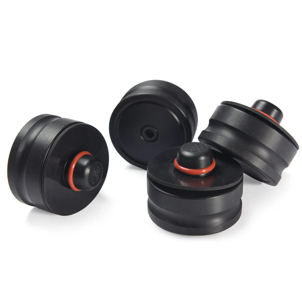 4pcs Chassis Jacks MICTUNING 4 шт. Запчасти для шасси автомобиля Джек точки подъема колодки для Tesla модель 3 Авто Джек точка Pad адаптер для батареи защита краски - Цвет: 4pcs Chassis Jacks