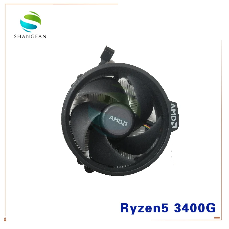 Процессор AMD Ryzen 5 3400G R5 3400G 3,7 GHz четырехъядерный Восьмиядерный процессор 65W процессор YD3400C5M4MFH разъем AM4 с охлаждающим вентилятором