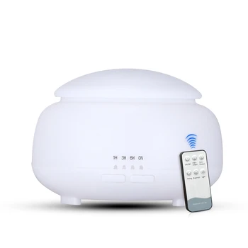 

300Ml Air Humidifier Aroma Diffuser Aromatherapy Essential Oils Ultrasonic Humidifier Mist Maker Remote Control US Plug