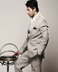 2Pcs Taupe Malt Jacket Pants Men's Suits Sets Tailored Man's Clothing Formal Blazer Trousers Wedding Party Wear Slim Fit Costume