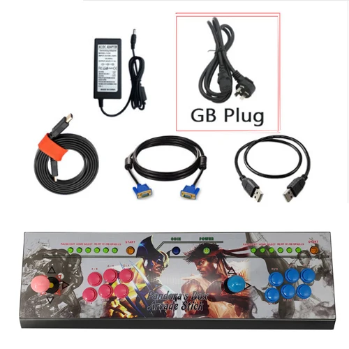 A Jamma аркадная игра ретро коробка аркадная с USB интерфейсом к ПК джойстик - Цвет: A
