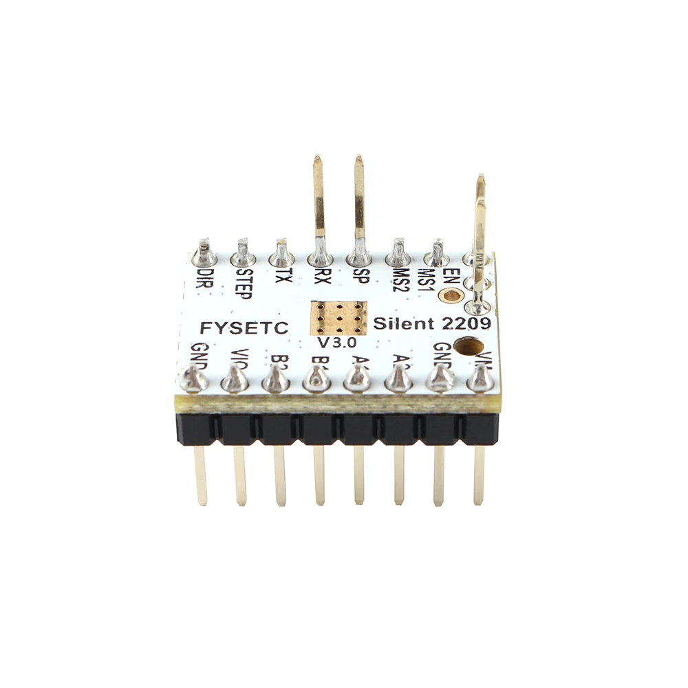 5 шт. TMC2209 v3.0 шаговый двигатель драйвер Stepsticks бесшумный драйвер 256 микрошагов ток 2.8A пиковый 3d принтер части VS TMC2208