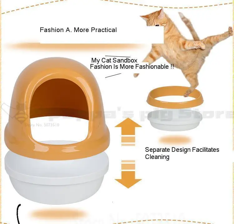 Кошка песочница полный закрытый распылитель кошка туалет полузакрытый кошка песочница король