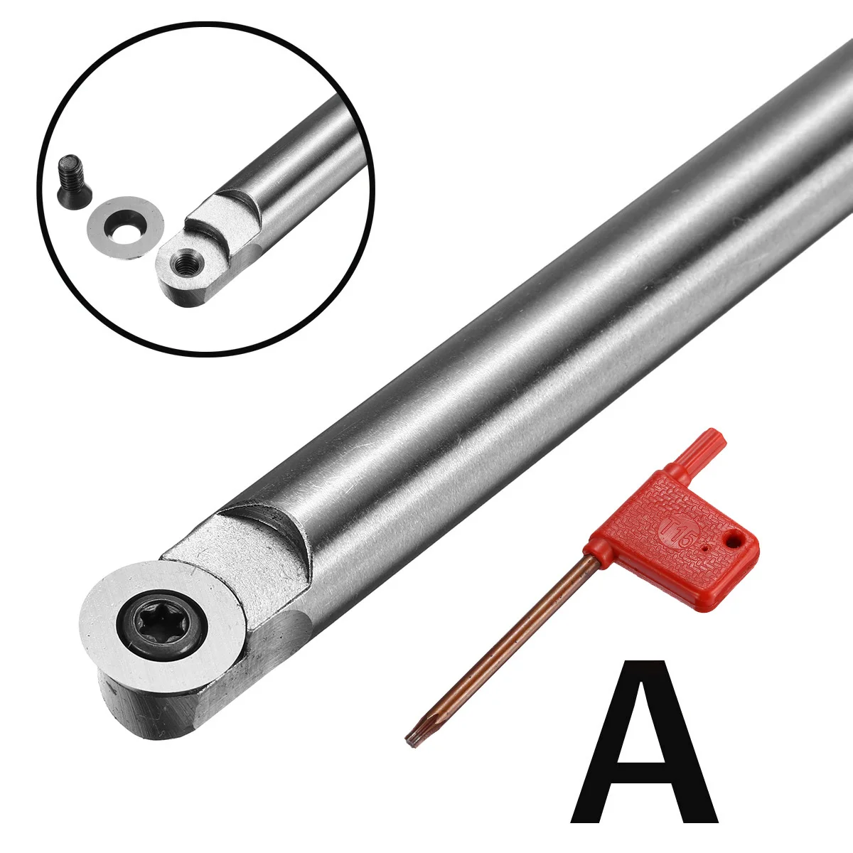 

1 Piece Wood Turning Tool Chisel Changeable Tungsten Titanium Tip Lathe Tool Insert Cutter Match Aluminum Hadle Turning Tool